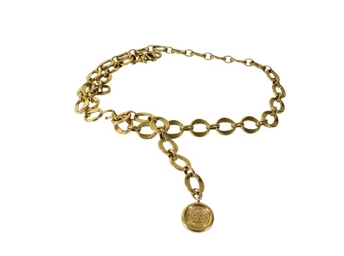 Chanel Gürtel Golden Metall  ref.5990