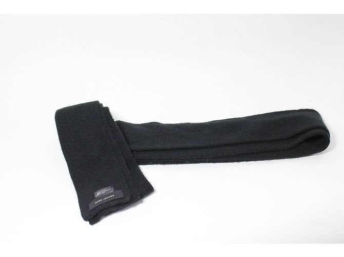 Sciarpa nera in acrilico Marc Jacobs Nero 
