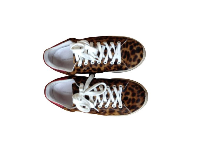 Marant Sneakers Leopard print Leather ref.6055 Joli Closet