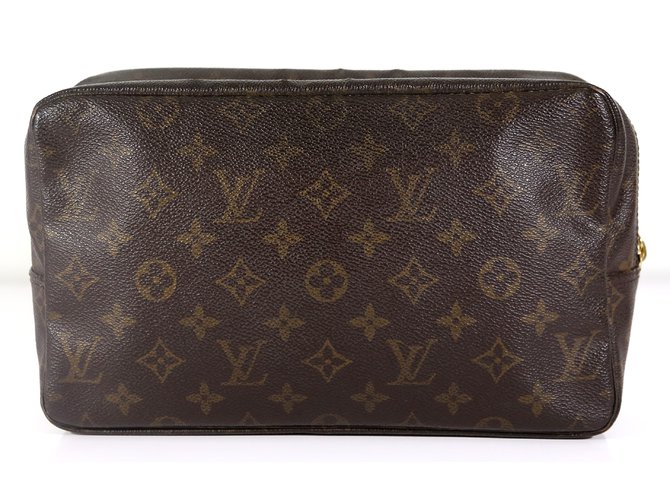 Louis Vuitton Purses, wallets, cases Brown Cloth  ref.6155