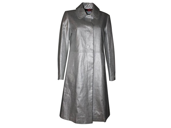 Cacharel Jackets Silvery Linen  ref.6164