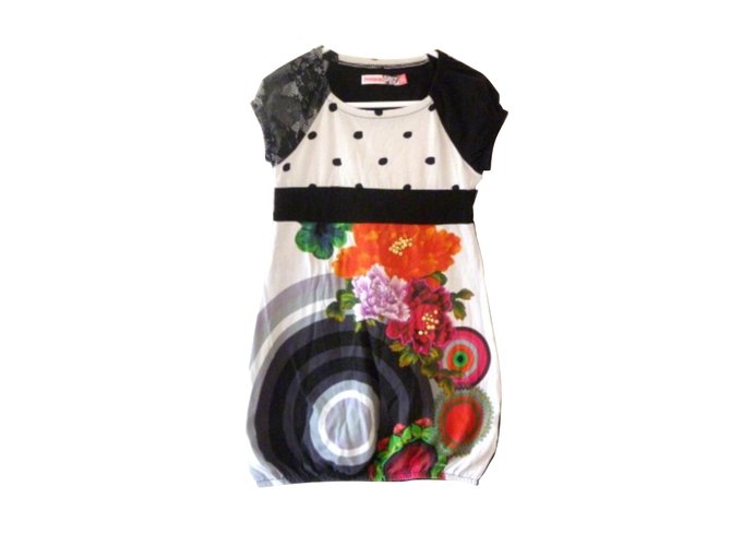 Desigual Tops Tees Multicor Algodão  ref.6197