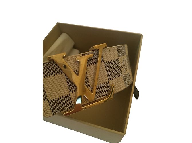 Louis Vuitton Belts White
