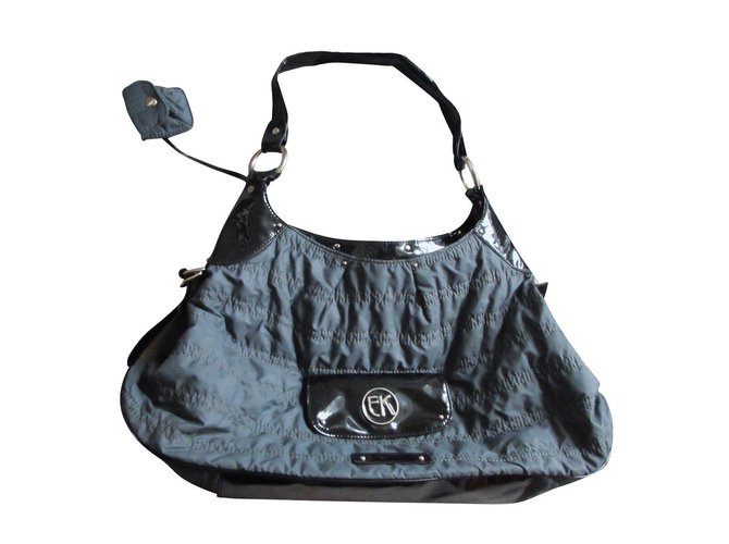 Emmanuelle Khanh Handbags Grey Cloth  ref.6240
