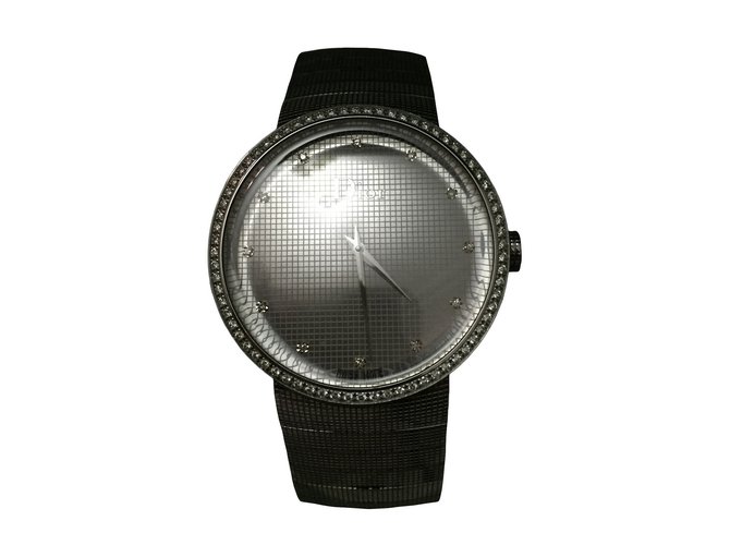 Dior Relojes finos Plata Acero  ref.6273