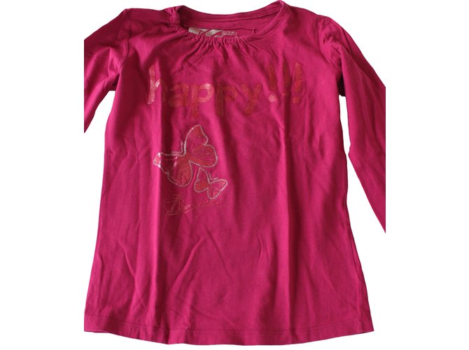 Desigual T-shirt enfant Coton Rose  ref.6281