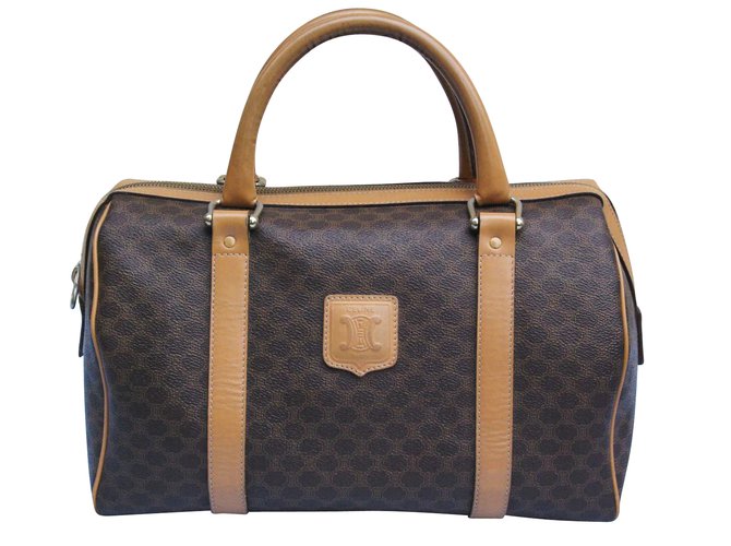 Céline Handbags Brown Leather  ref.6307