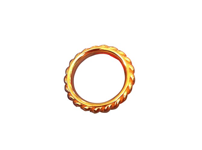 Hermès Rings Golden Gold-plated  ref.6331