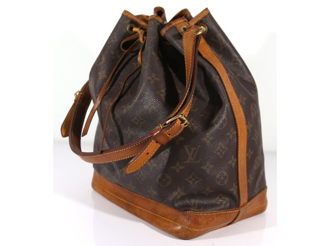 Noe Louis Vuitton Handbags Brown Cloth  ref.6443