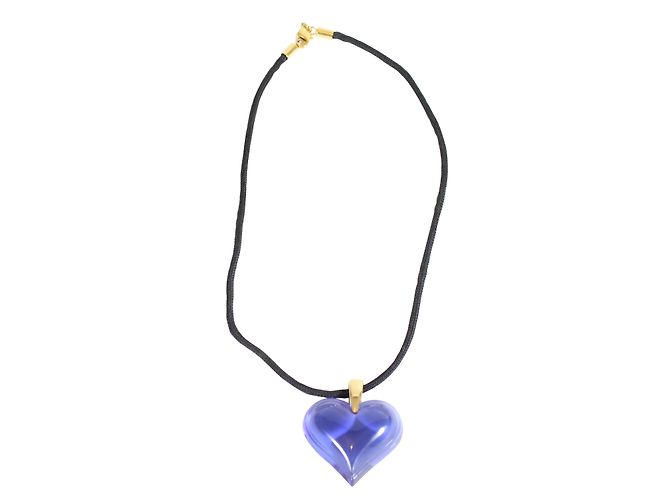 Lalique collana con ciondolo a cuore