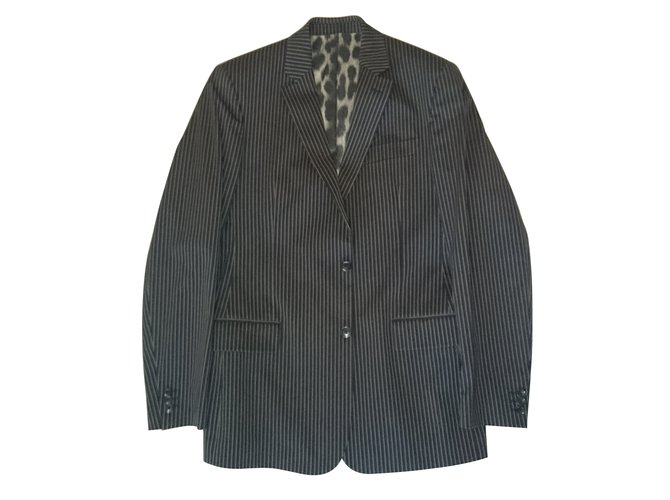 Just Cavalli Suits Black Cotton  ref.6427