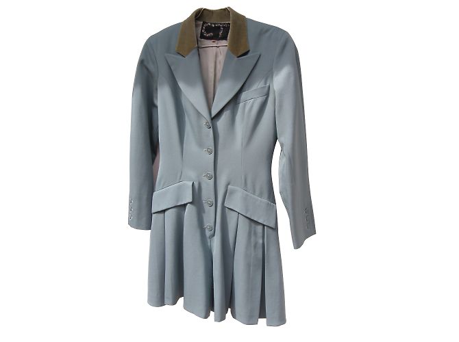 Chantal Thomass Wollmantelkleid in Blau