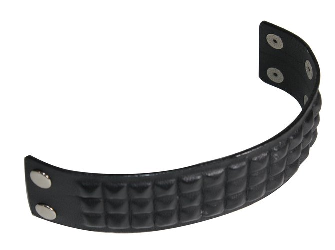 Comptoir Des Cotonniers Bracelets Black Leather  ref.6664