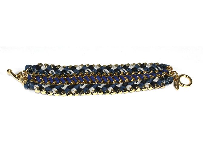 Ettika Pulseiras Azul Cinza