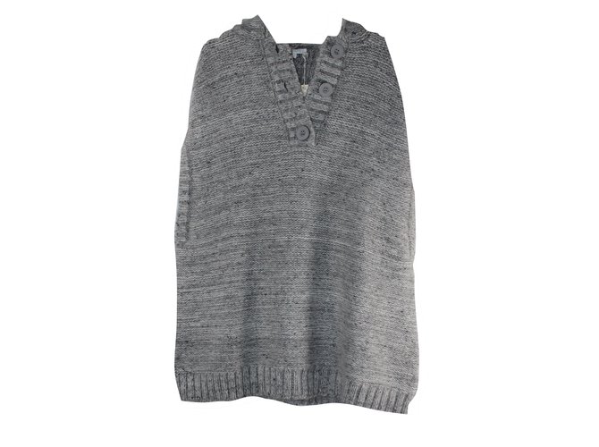 Nell by SJ Coats, Outerwear Grey Wool Polyamide  ref.6852