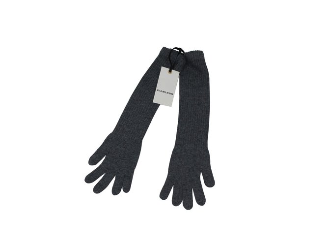 Autre Marque Gloves Grey  ref.7007