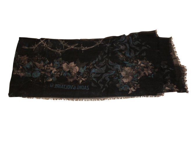 Zadig & Voltaire Silk scarves Multiple colors Modal  ref.7025