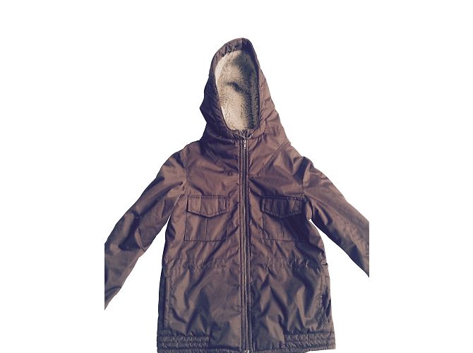Zadig & Voltaire Parka Kastanienbraun Polyamid