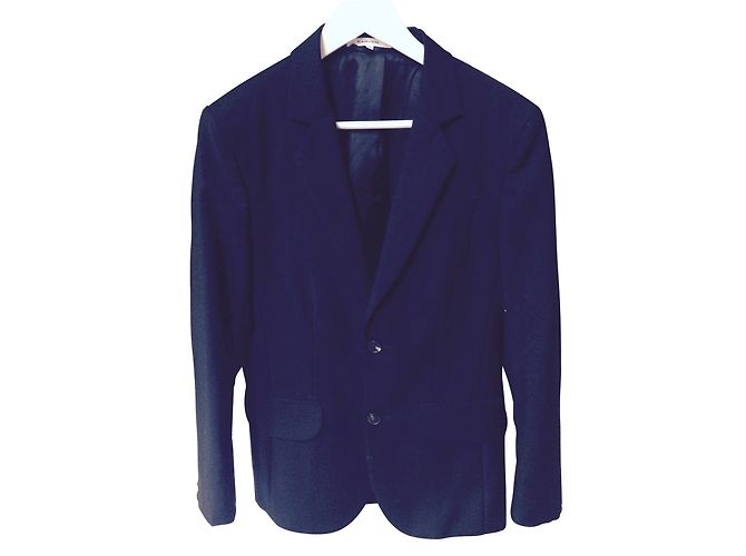 Carven Black Wool Jacket 46