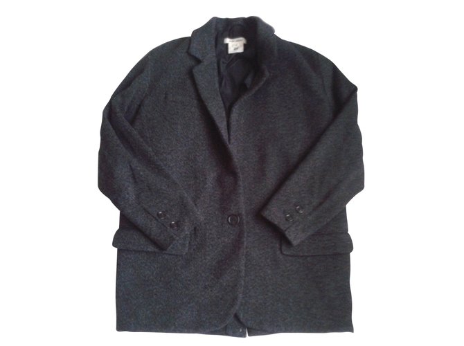 Isabel Marant Pour H&M Jackets Grey Wool  ref.7117