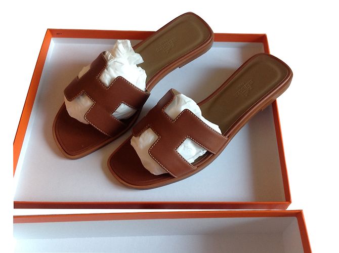 Oran Hermès Mulas Caramelo