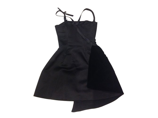 Christian Dior Dresses Black Velvet  ref.7219