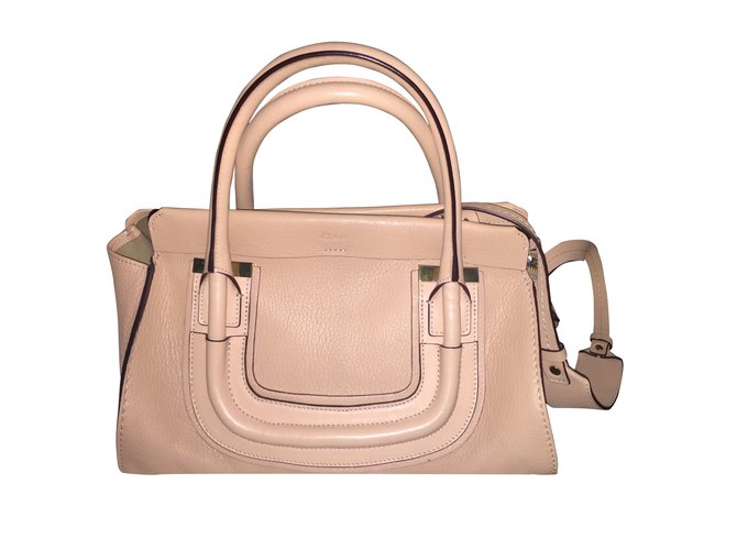 Chloé Handbags Beige Leather  ref.7432