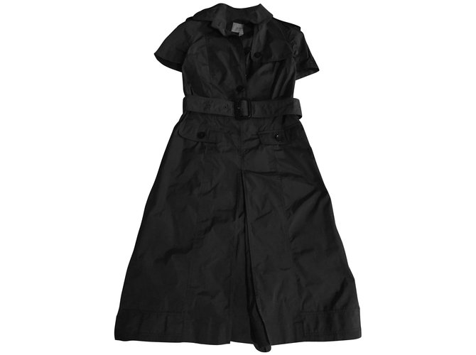 Burberry Dresses Khaki Polyester  ref.7490
