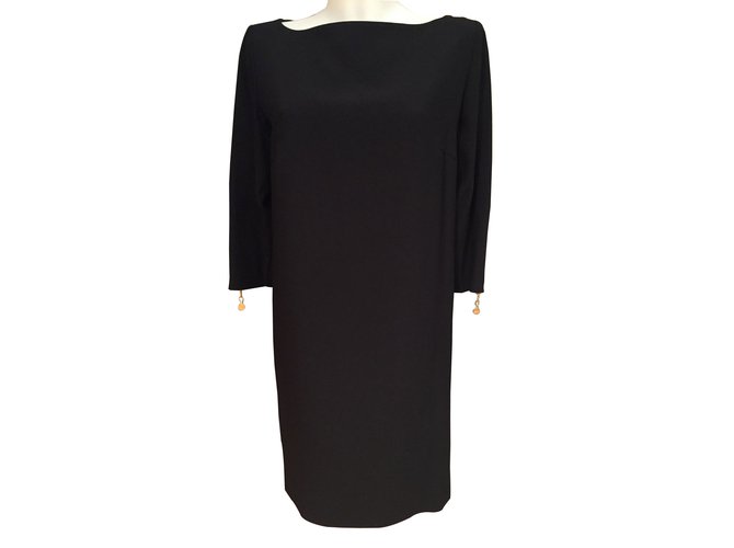 Gianfranco Ferre Vintage Dresses Black Polyester ref.7492 - Joli