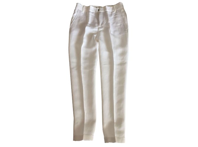 Zara Hose Weiß Größe S