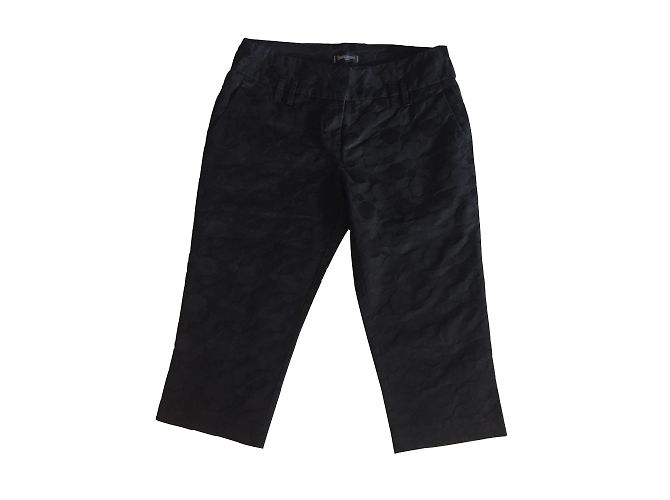 Bermudas stretch negras Sinéquanone Talla 38 Negro
