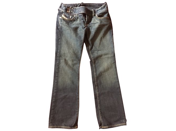 Vaqueros Diesel Charone Azules Denim Talla 38