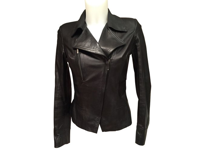 Autre Marque Jackets Black Leather  ref.7678