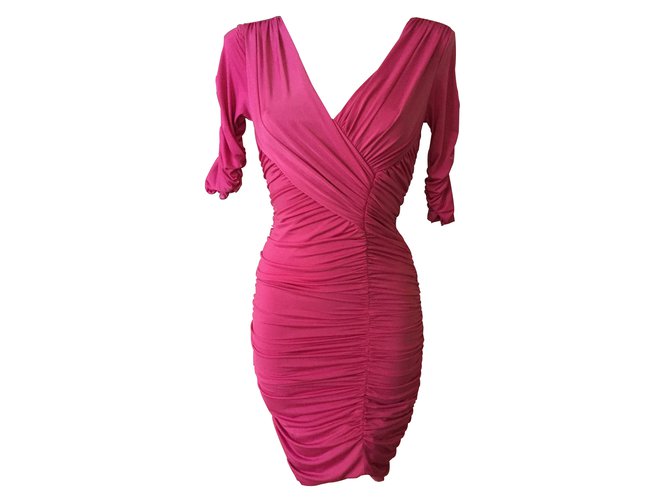 Autre Marque Dresses Pink Polyester  ref.7710