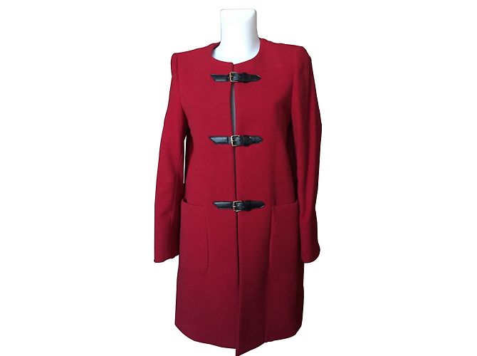 Autre Marque Abrigo rojo Queenie Roja