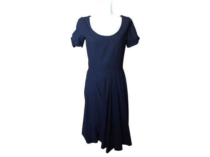 Autre Marque Dresses Blue Polyester  ref.7808