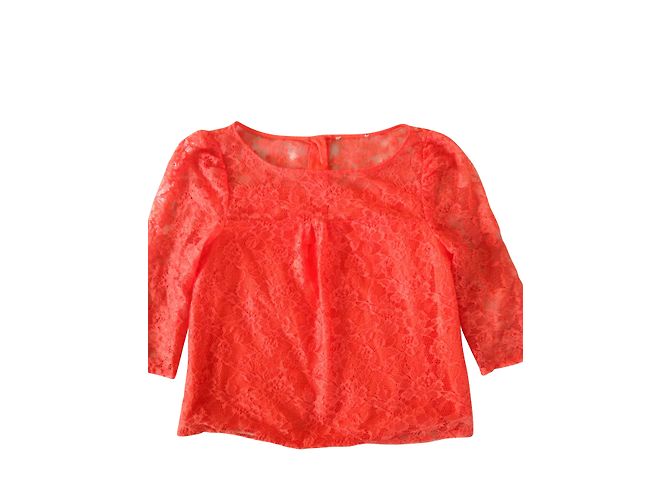 Autre Marque Top de encaje Kookai Naranja Talla 36