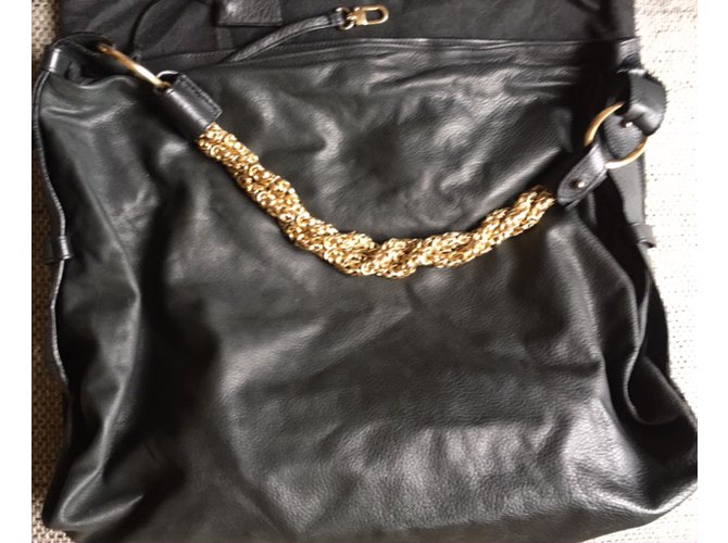 Autre Marque Handbags Black Leather  ref.7925