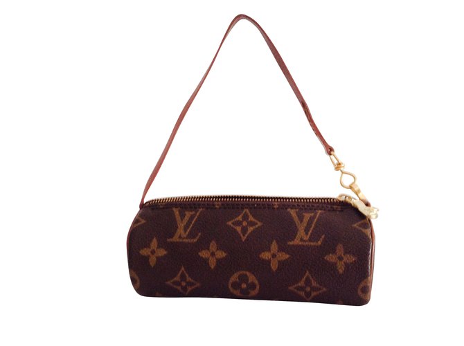 Louis Vuitton Purses, wallets, cases Brown Leather  ref.7993