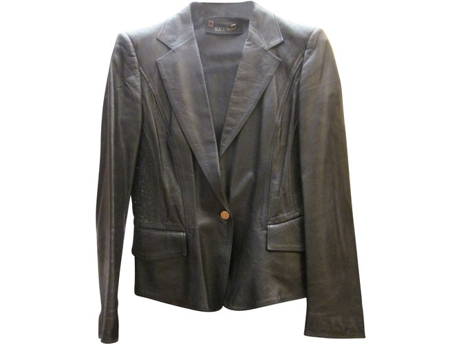 Gucci Jackets Black Patent leather  ref.8068