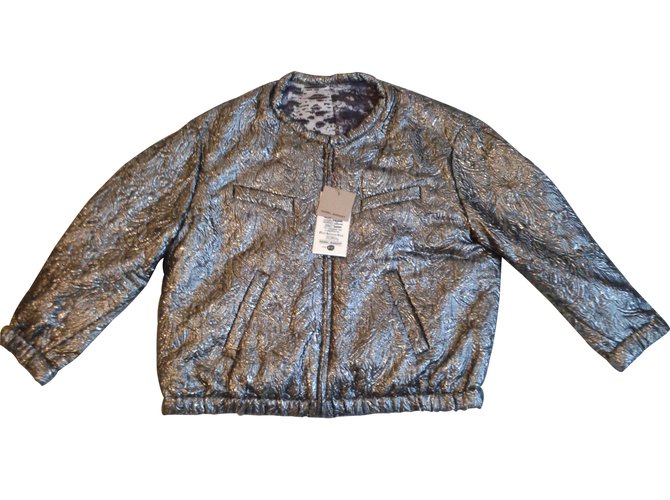 Isabel Marant Pour H&M Jackets Silvery  ref.8079