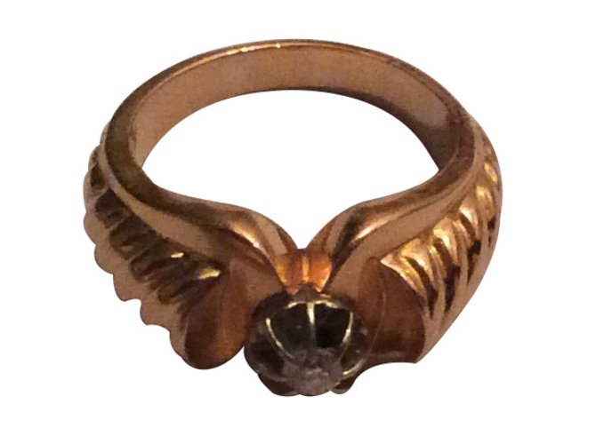 Autre Marque Rings Golden Yellow gold  ref.8107