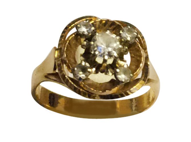 Autre Marque Rings Golden Yellow gold  ref.8147