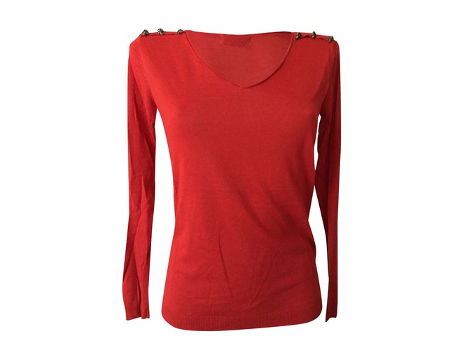 Torrente Strickwaren Rot Wolle