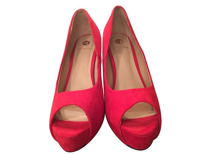 Autre Marque Escarpins rouges La Strada Taille 37