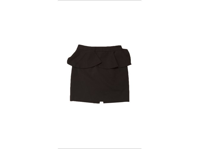 Autre Marque Skirts Black Cotton  ref.8181