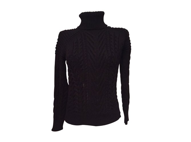 Zara Prendas de punto Ébano Algodón ref.8226 - Joli Closet