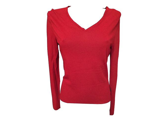 Autre Marque Pull rouge Oui Taille 38