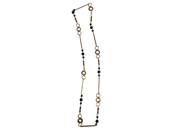 Autre Marque Long necklaces Golden  ref.8253