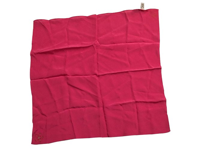 Cacharel Silk scarves Pink  ref.8306